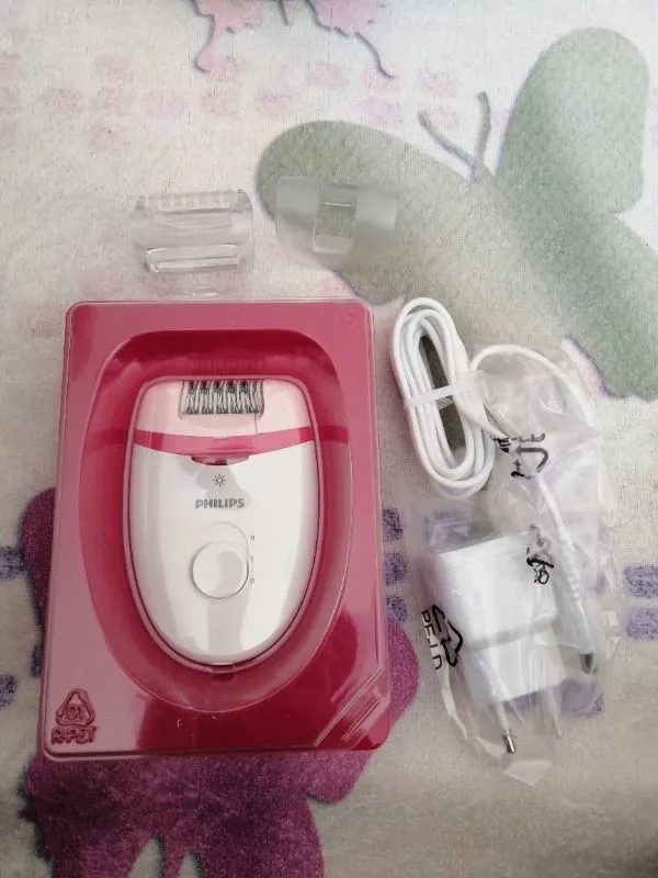 Philips BRE255/05 Satinelle Essential Kablolu Kompakt Epilatör Yıkanabilir Başlık ve 3 Hız Ayarıyla