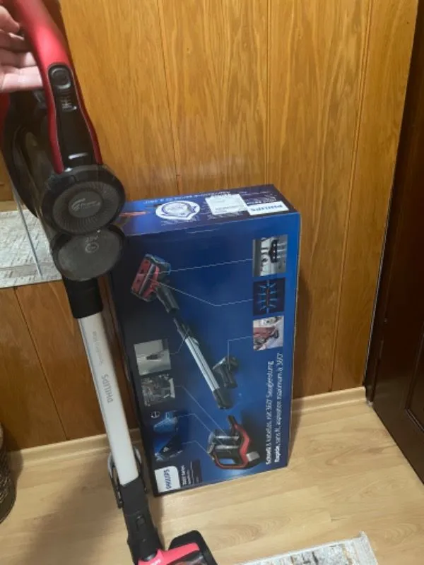 Philips XC7043/01 SpeedPro Max Şarjlı Dikey Süpürge – 25.2V, 65 dk Çalışma Süresi, 360° Emiş Başlığı ve TurboPet Başlığı ile