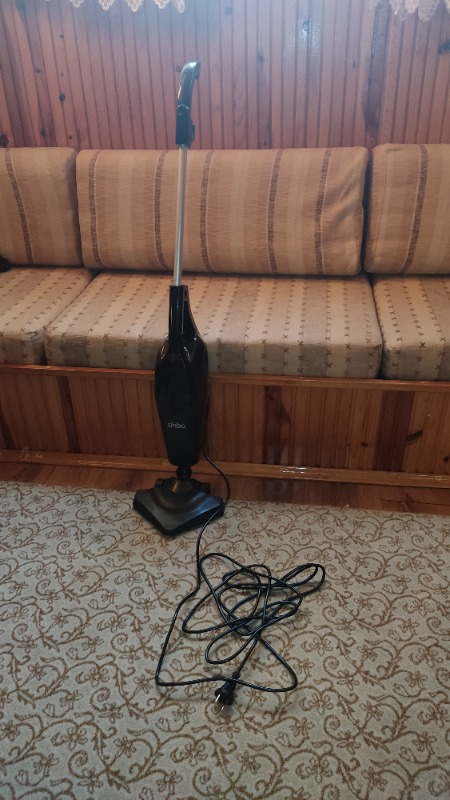 Sinbo Dikey Elektrikli Süpürge – Sessiz Çalışma (62 dB), Pratik Kullanım, Toz Torbasız, 890W Yüksek Emiş Gücü