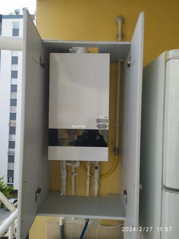 Buderus Logamax Plus GB122 İ 24 kW Yoğuşmalı Kombi Hermetik Baca ile Yüksek Verimlilik