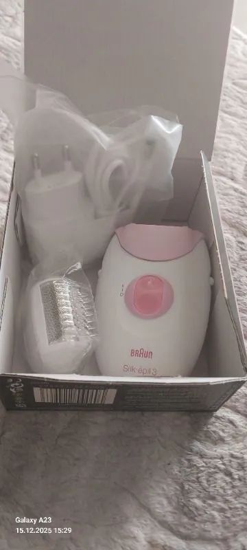 Braun Silk·épil 3 Kablolu Epilatör, Kalıcı Pürüzsüz Cilt, 3-031