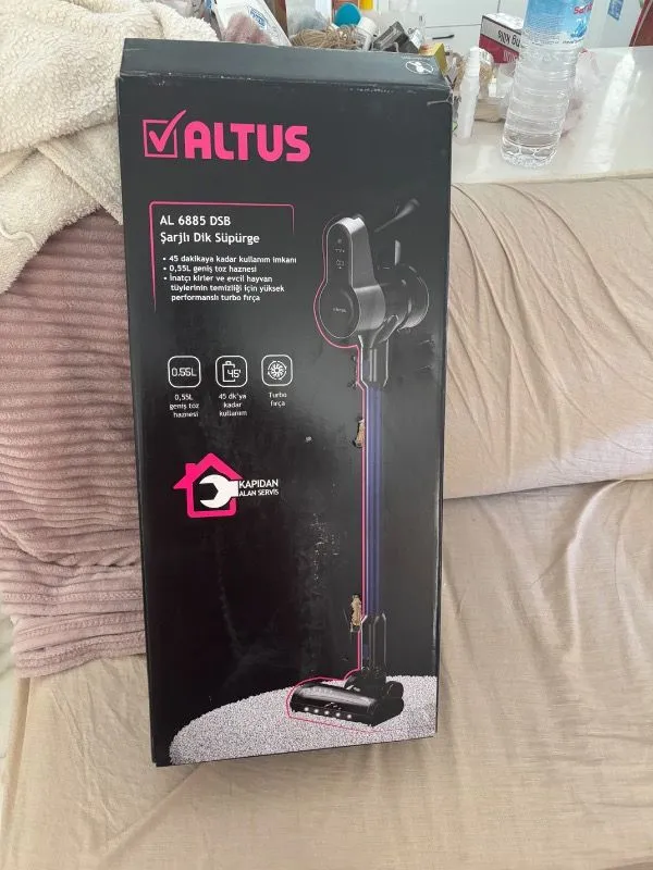 Altus AL 6885 Dsb Şarjlı Dik Süpürge