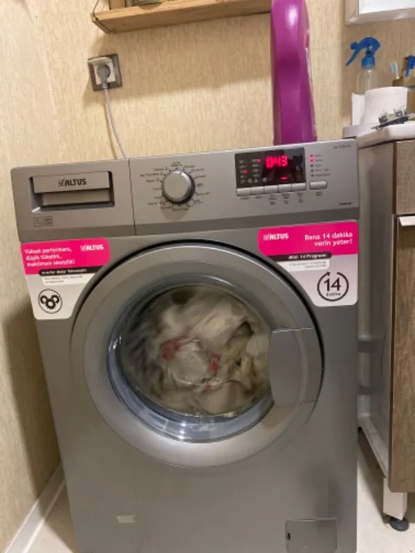Altus AL 7103 DS Gri 7 Kg 1000 Devir Çamaşır Makinesi