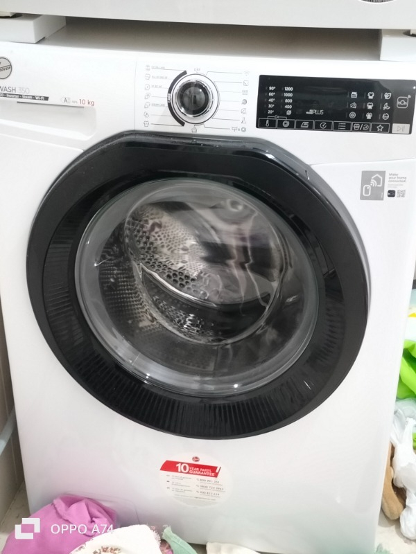 Hoover H3WPS2106TAB6-17 10 kg Wi-Fi Bağlantılı 1200 Devir Çamaşır Makinesi