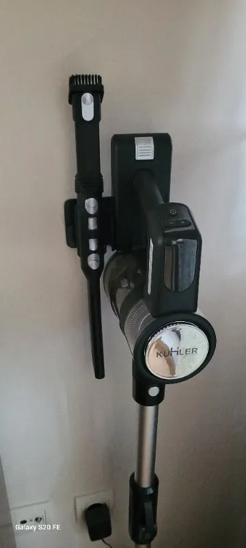 Kühler Kraftmax Pro KH-V800 Kablosuz Turbo Fırçalı Katlanır Esnek Boru Teknolojisi Dikey Şarjlı Süpürge