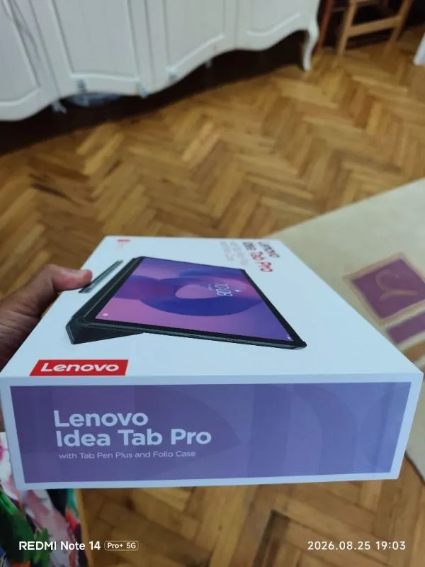 Lenovo Idea Tab Pro 8gb 256GB 12.7″ 3k 400NITS 144Hz Jbl Hoparlörlü Tablet + Kılıf + Kalem ZAE40185TR