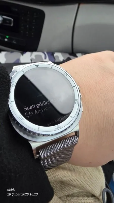 Samsung Galaxy Watch8 Classic SM-L500NZWATUR 2 GB Ram ile Sağlık Takibi ve Bluetooth Bağlantısı