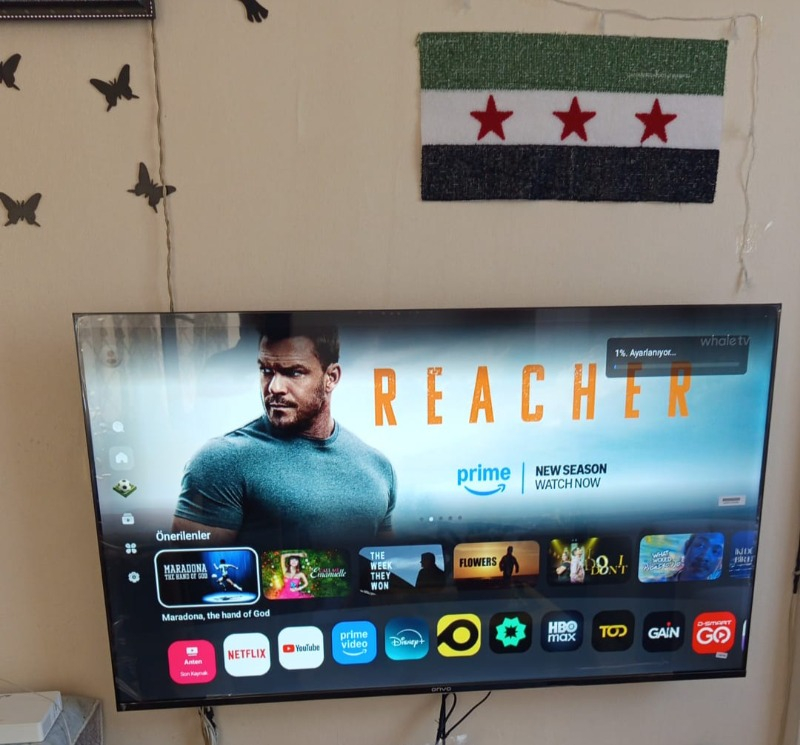 Onvo 50VQ80F2FA 50” 127 Ekran Uydu Alıcılı Full HD WhaleOS QLED TV