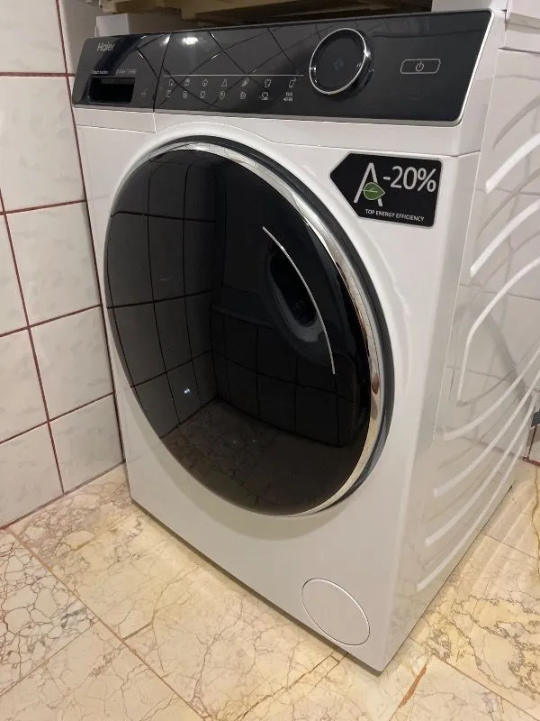 Haier HW120-B14979EUGS A 12 kg Wi-Fi Bağlantılı 1400 Devir Çamaşır Makinesi