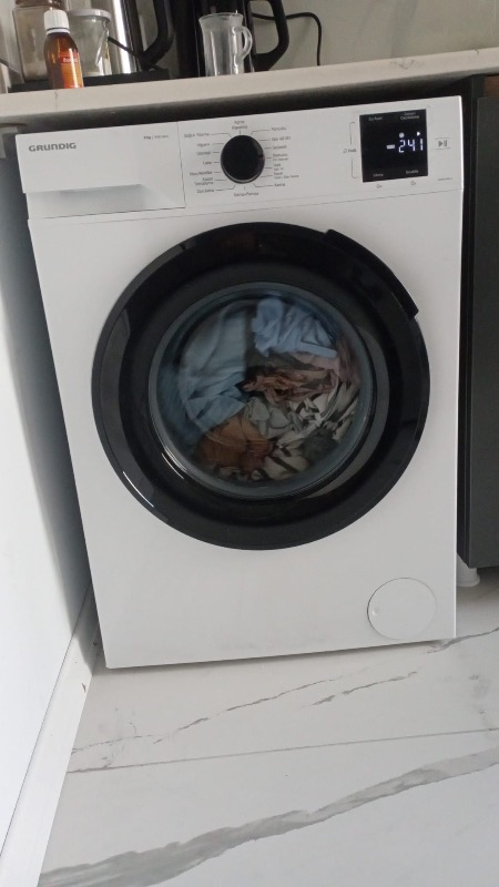 Grundig Gnwm 81612 A 8 kg Yıkama Kapasiteli Enerji Sınıfı A Çamaşır Makinesi 1000 Devir