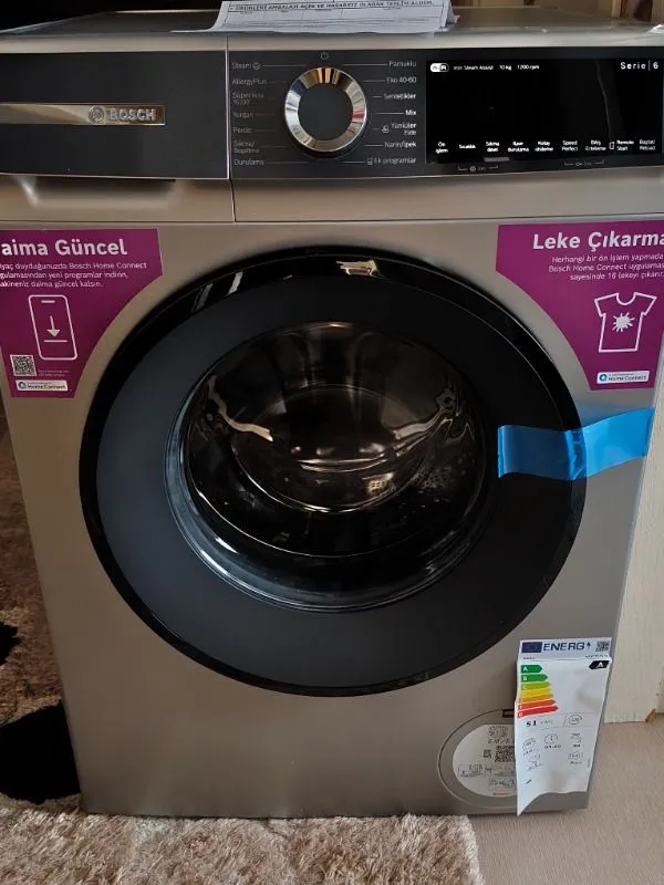 Bosch WGK252ZXTR Serie 6 10 kg Çamaşır Makinesi