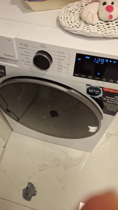 Arçelik 10 Kg Yıkama Kapasiteli Çamaşır Makinesi B Enerji Sınıfı 1200 Devir Hızı