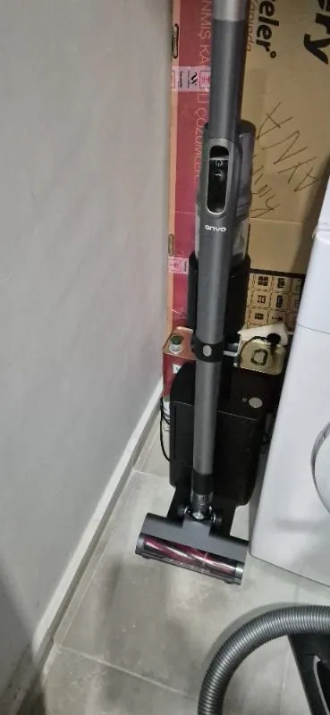 Onvo OVDSS04 Toz Hazneli Standlı Şarjlı Dikey Süpürge 200W