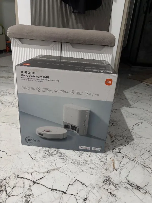 Robot Vacuum H40 Akıllı Robot Süpürge + Mop 10000PA