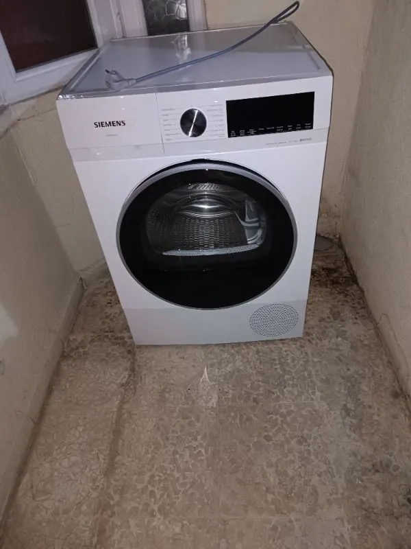 Siemens WQ44G2C1TR 9 KG Isı Pompalı Kurutma Makinesi E Enerji Sınıfı Kırışıklık Önleme Özelliği