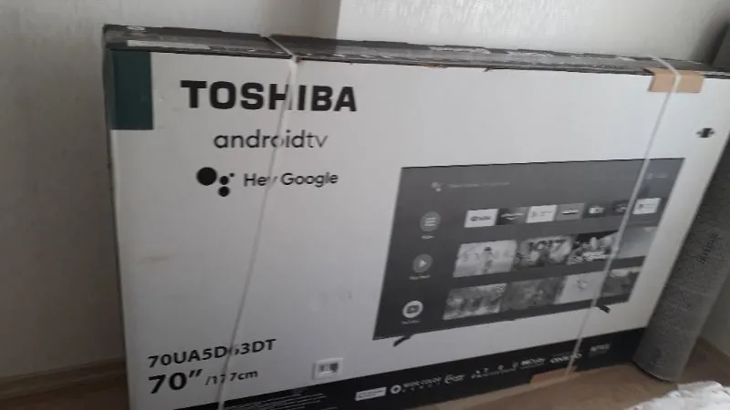 Toshiba 70UA5D63DT 70″ 178 Ekran Dahili Uydu Alıcılı 4K Ultra HD Smart LED TV