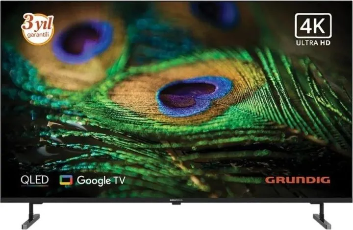 Grundig 65GQ750A 65” 165 Ekran Uydu Alıcılı 4K Ultra HD Google Smart QLED TV