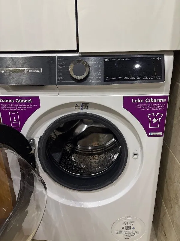BOSCH WGK244Z0TR Serie 6 Çamaşır Makinesi 9 kg maks. 1400 dev./dak.