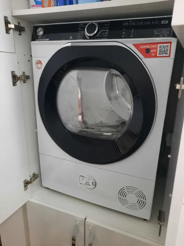 Hoover NDPH 11A2TCBEXS17 11 kg Wi-Fi Bağlantılı Isı Pompalı Kurutma Makinesi