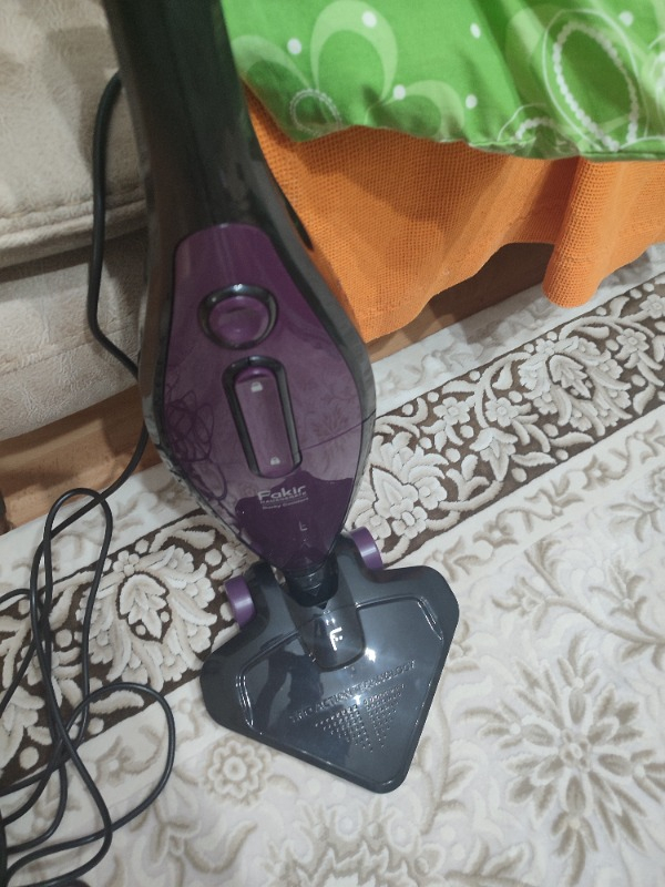 Fakir Darky Comfort Dikey Kablolu Süpürge 1 L Toz Haznesi ile Ergonomik Kullanım Mor-Mavi Renk
