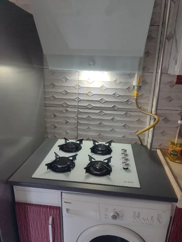 Kumtel Beyaz 2’li Ankastre Cam Set (DA6-830 + KO-40TAHDF)