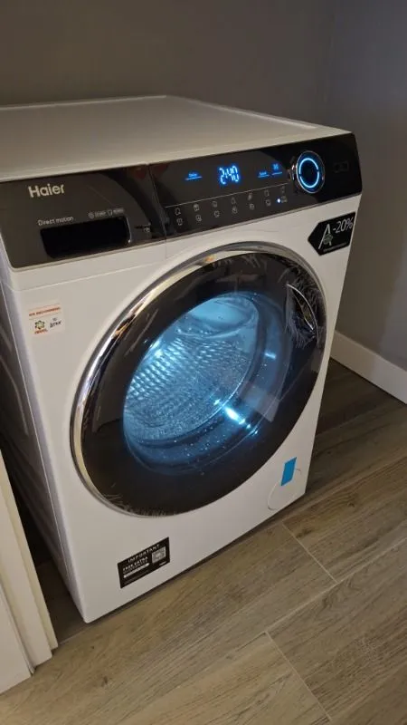 Haier HW120-B14979EUGS A 12 kg Wi-Fi Bağlantılı 1400 Devir Çamaşır Makinesi