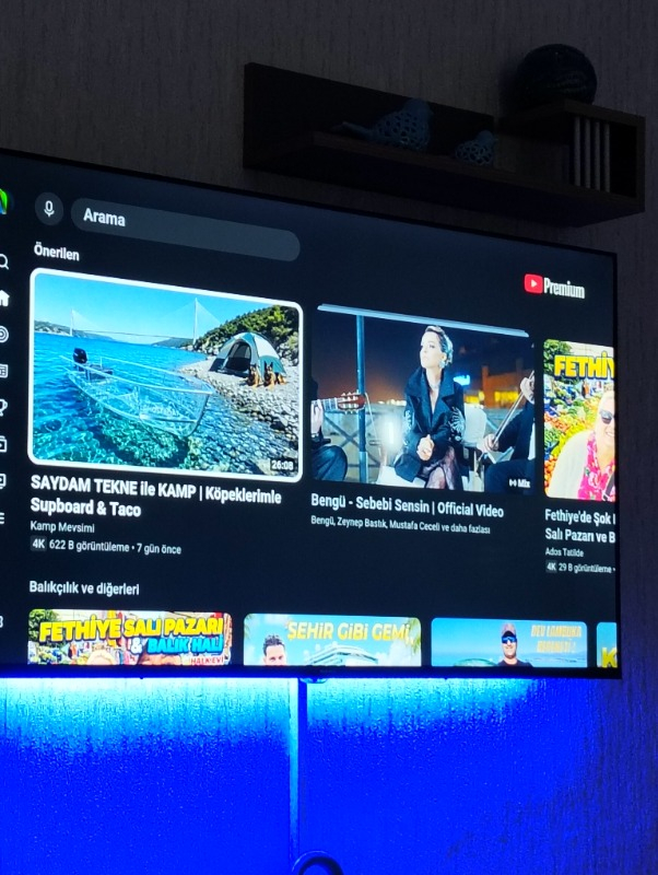 Sunny SN50QFPRL-A14S 50” 127 Ekran Uydu Alıcılı Full HD Android Smart QLED TV