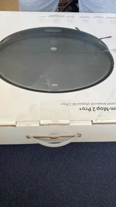 Xiaomi Mi Robot Vacuum Mop Pro 2+ 3D Global Versiyon Siyah Robot Süpürge
