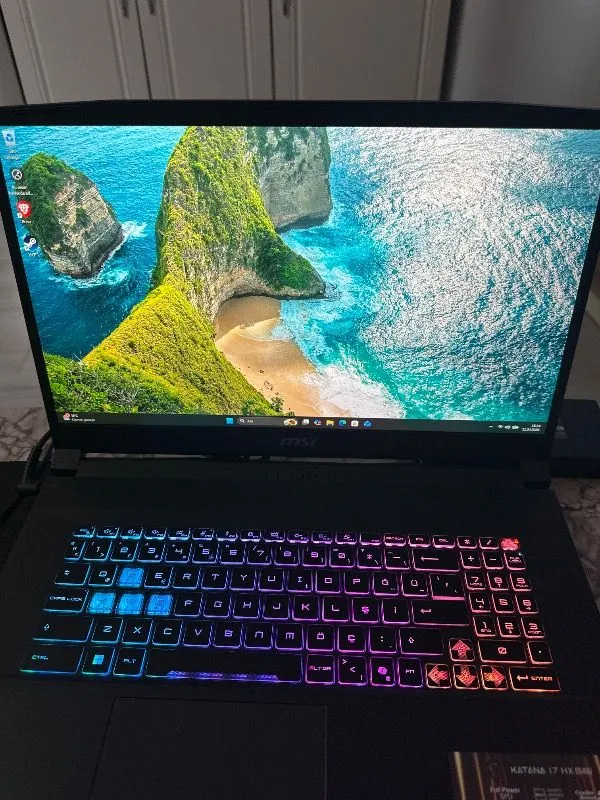 MSI KATANA 17 HX B14WFK-252XTR Intel Core i7 14650HX 32GB 1TB SSD RTX5060 8GB Freedos 17.3″ 240Hz QHD Taşınabilir Bilgisayar