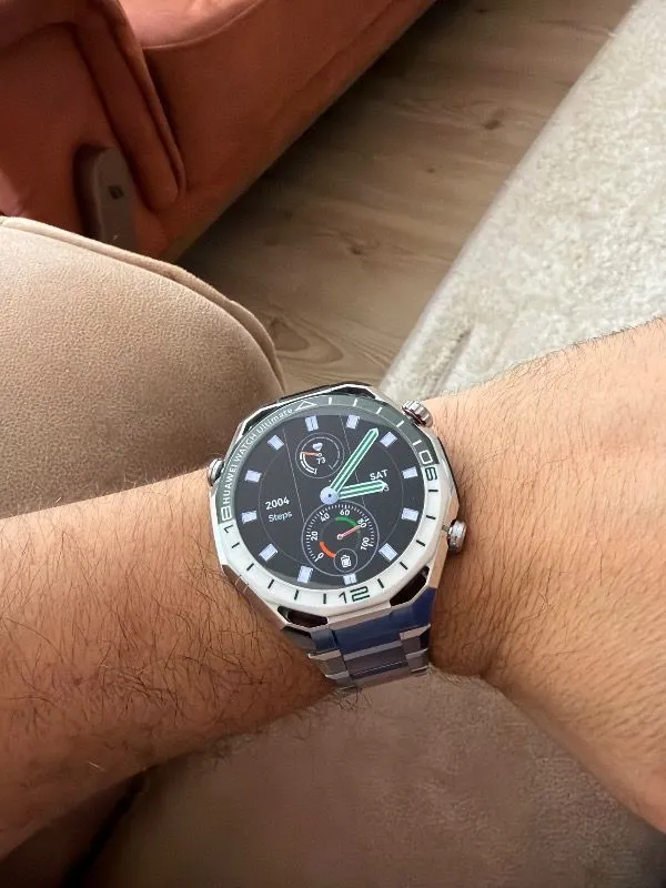Huawei Watch Ultimate 2, Zirkonyum Bazlı Sıvı Metal Kasa,150m Dalış Desteği, Bluetooth Arama, Hassas Sağlık Takibi, iOS & Android Uyumlu