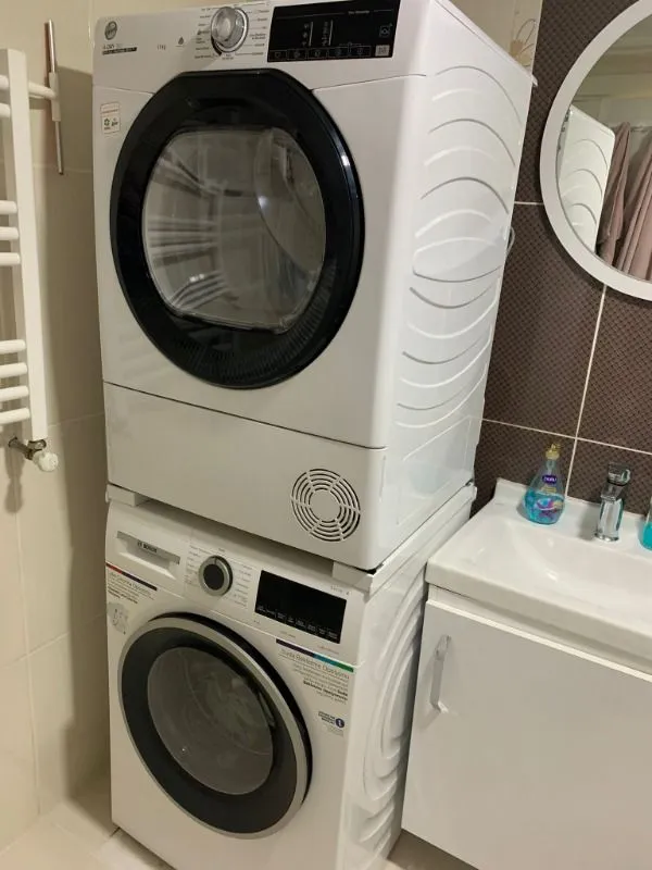 Hoover HREH 11A2TBE-17 11 kg Wi-Fi Bağlantılı Isı Pompalı Kurutma Makinesi