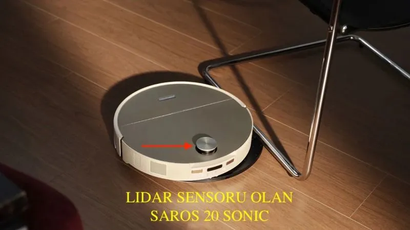 Roborock Saros 20 Akıllı Robot Süpürge 36.000 Pa – Siyah