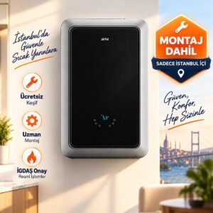 Airfel Maestro Smart Premix 24 Kw Tam Yoğuşmalı Kombi (Istanbul Içi Montaj Dahil) HBCV0000LTP3QX