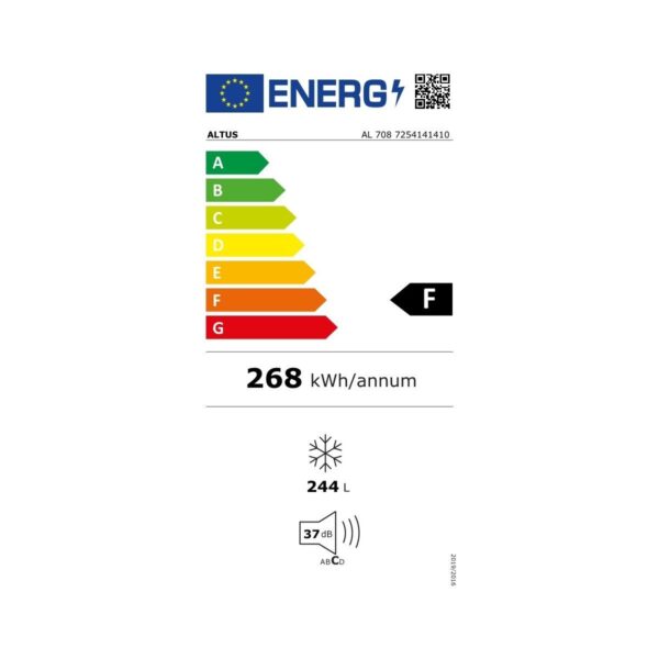 Altus AL 708 F Enerji Sınıfı 244 Lt Derin Dondurucu