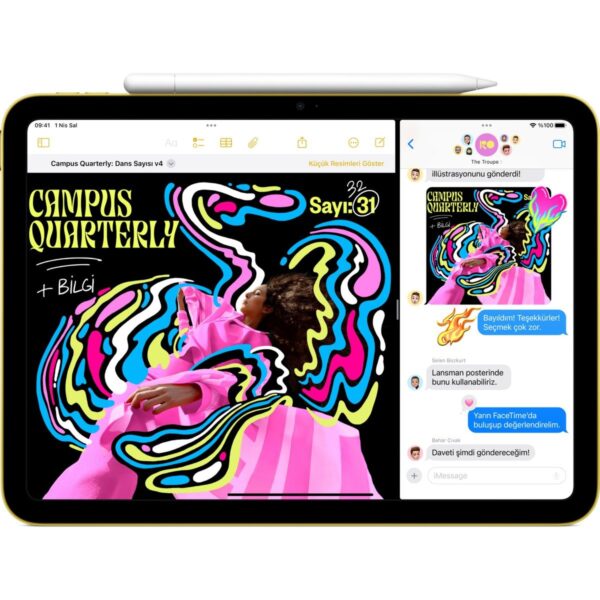 Apple iPad A16 11″ 128GB Wi-Fi + Cellular Tablet MD7F4TU/A