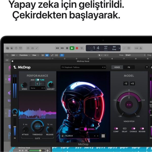 Apple MacBook Pro M5 16GB 1TB SSD macOS 14″ Taşınabilir Bilgisayar Uzay Siyahı MDE14TU/A
