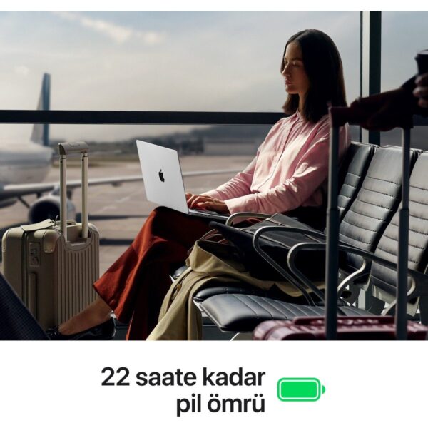 Apple MacBook Pro M5 Pro 24GB 1TB SSD macOS 14″ Taşınabilir Bilgisayar Gümüş MGDN4TU/A