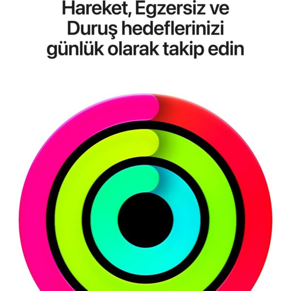 Apple Watch Se 3 Gps + Cellular, Gece Yarısı Alüminyum Kasa ve Lacivert Spor Kordon – S/m