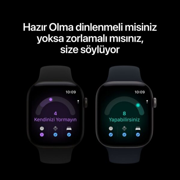 Apple Watch Series 12 Gps, Alüminyum Kasa ve Spor Kordon – S/m
