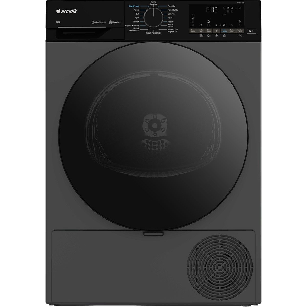 Arçelik 1002 KMP HA 10 Kg Kurutma Makinesi HBCV00009SB0R0