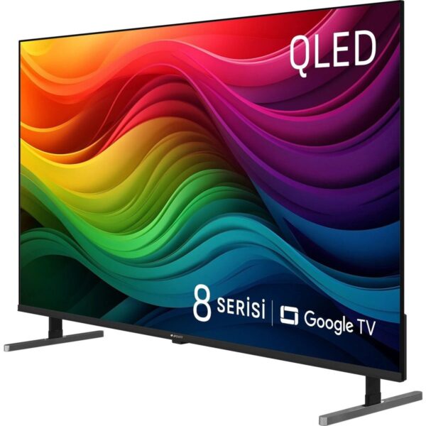 Arçelik 8 Serisi A 850 C 4K Ultra HD 50″ 127 Ekran Uydu Alıcılı Google Smart QLED TV