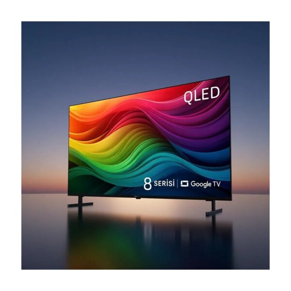 Arçelik 8 Serisi A 850 C 4K Ultra HD 50″ 127 Ekran Uydu Alıcılı Google Smart QLED TV