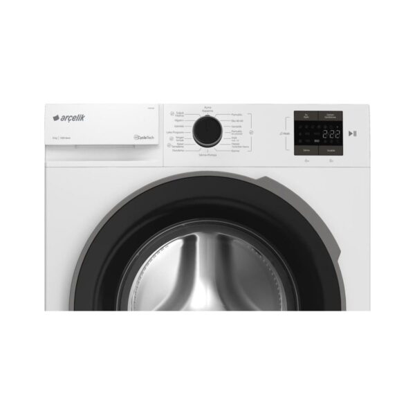 Arçelik 8100 MX 8 Kg Çamaşır Makinesi A Enerji Sınıfı 1000 Devir Hızı Beyaz Renk