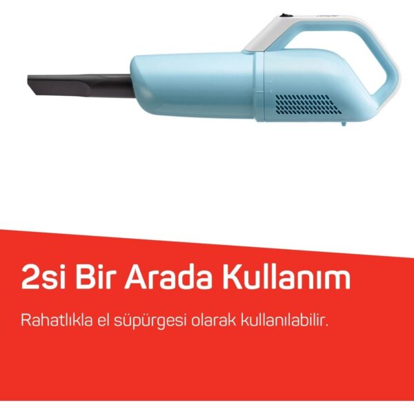 Arzum AR4087 Gırgır 2’si1 Arada 550W Dikey Elektrikli Süpürge, El Süpürgesi Özellikli, Yıkanabilir Filtre
