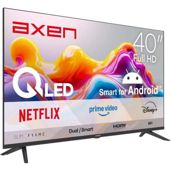 Axen AX40QLEDM-A14S 40” 101 Ekran Uydu Alıcılı Full HD Android QLED TV