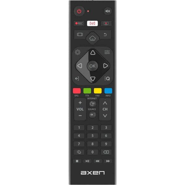 Axen AX50QFPRL-A14S 50″ 126 Ekran Uydu Alıcılı Full HD Android Smart QLED TV