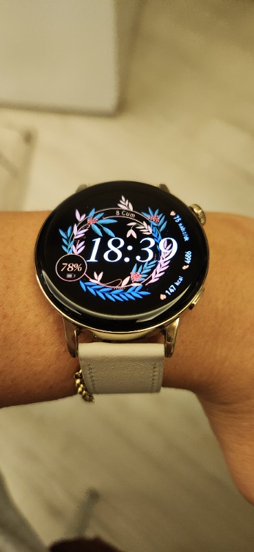 Huawei Watch GT 3 Elegant 42MM – Beyaz AMOLED Ekranlı Sağlık Takibi Özellikleri ile Akıllı Saat