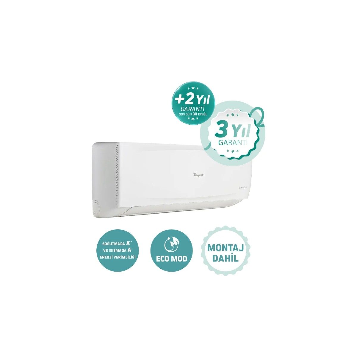 Baymak Elegant Eco 12000 Btu Inverter Duvar Tipi Klima HBCV00008P7D0W