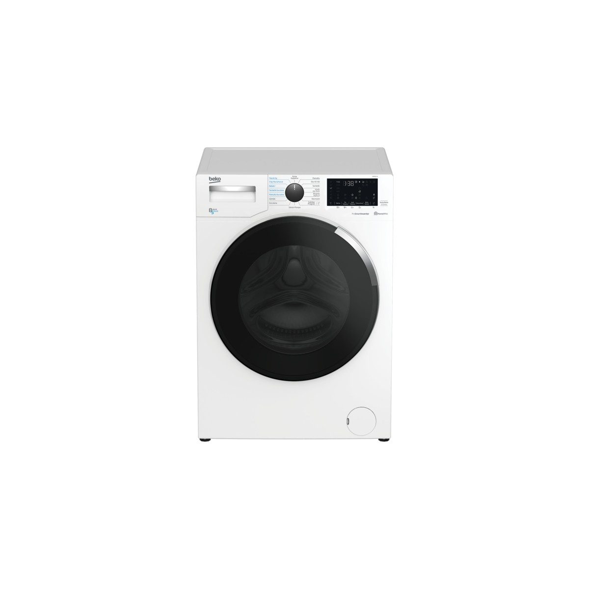 Beko Bk 851 Yk 8 kg Kapasiteye Sahip Kurutmalı Çamaşır Makinesi C Enerji Sınıfı 1400 Devir Hızı HBCV00003ZQJ6E