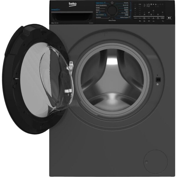 Beko CMX 12140 A 12 Kg Çamaşır Makinesi Antrasit Renk A Enerji Sınıfı 1400 Devir Hızı